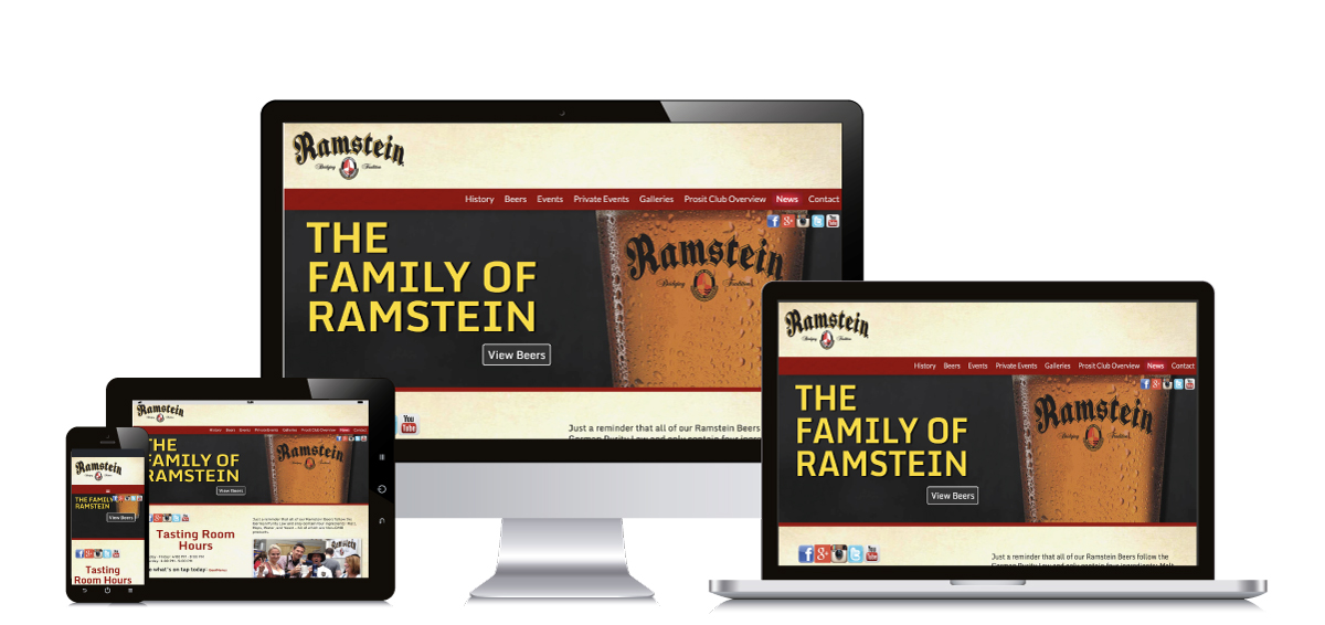 Ramstein Beer Website